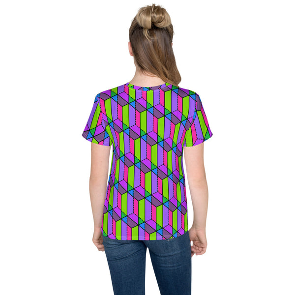Domino Tiles All-Over Youth T-Shirt
