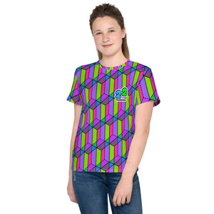 Domino Tiles All-Over Youth T-Shirt